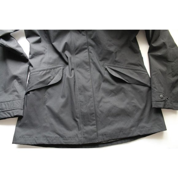 Patagonia Women's Tres Jacket Black Size Medium Torrentshell H2No - Picture 4 of 8